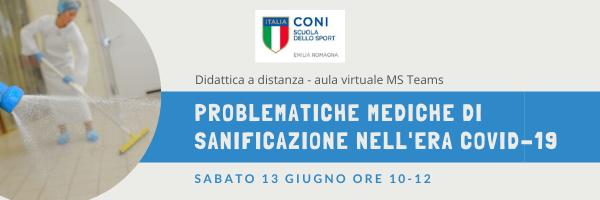 Problematiche mediche di sanificazione nell'era Covid-19